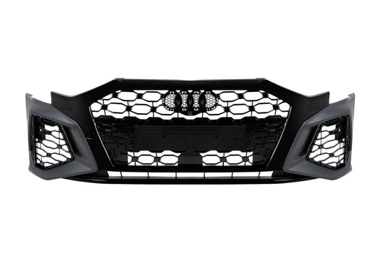 Pachet tuning compatibil cu Audi A3 hatchback (2020-2024) pentru modelul echipat cu bara spate S line