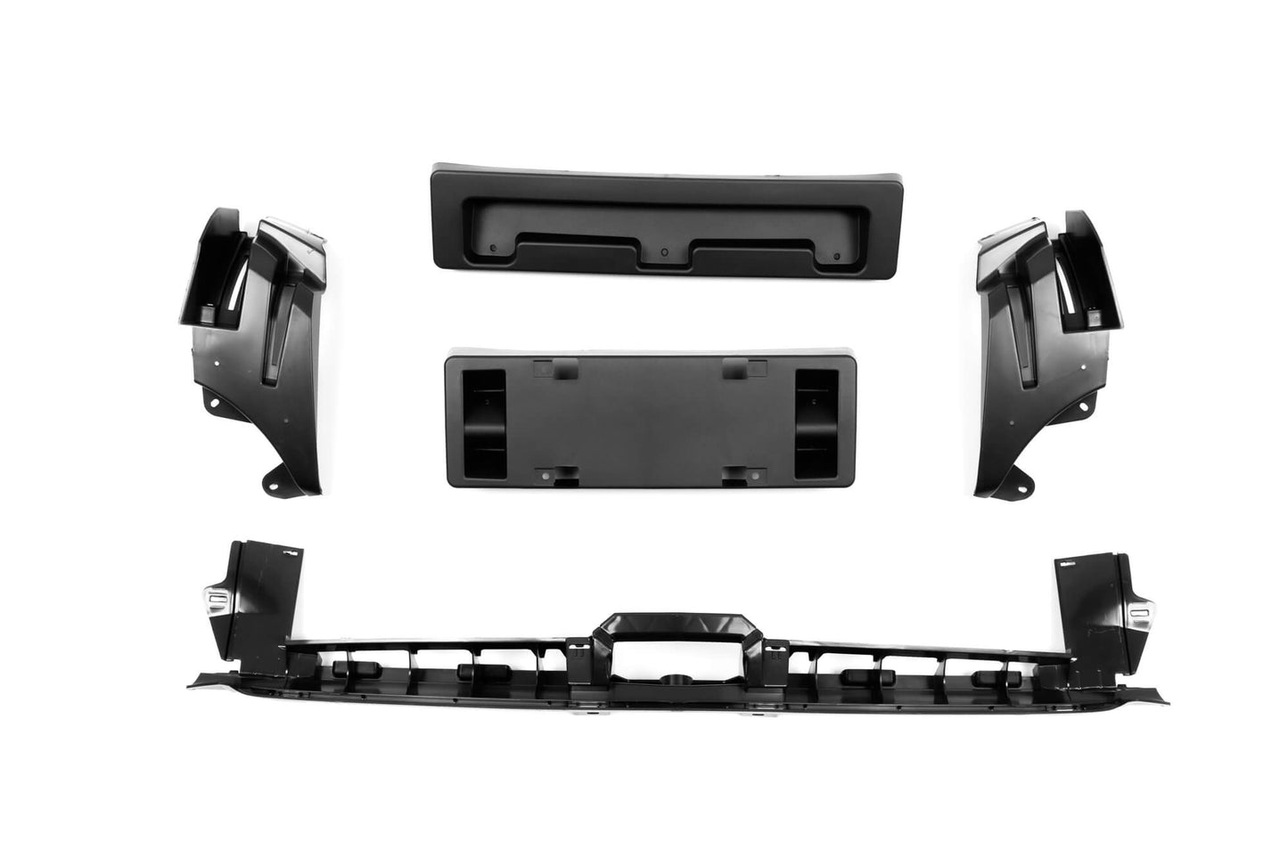 63 Type Tuning Package compatible with Mercedes GLE SUV W167 2019-2023, with black trims and tailpipes
