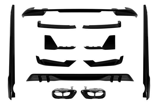 Pachet Aero compatibil cu BMW X5 G05 (dupa 2023), compatibil cu bare M-technik