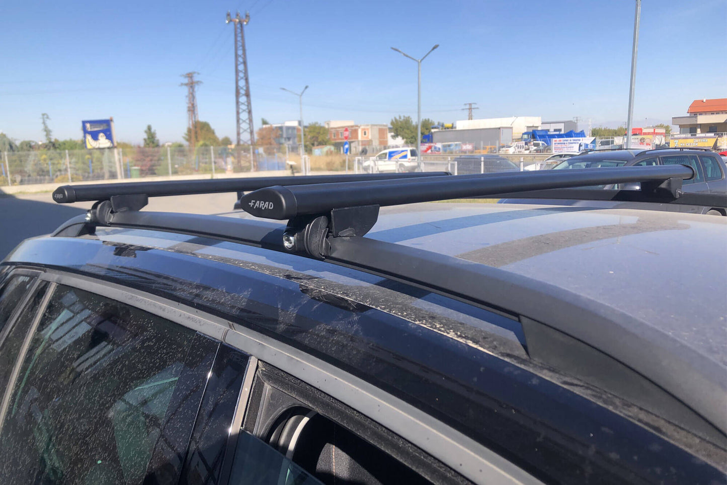 Bare aerodinamice din aluminiu Farad 110 negre