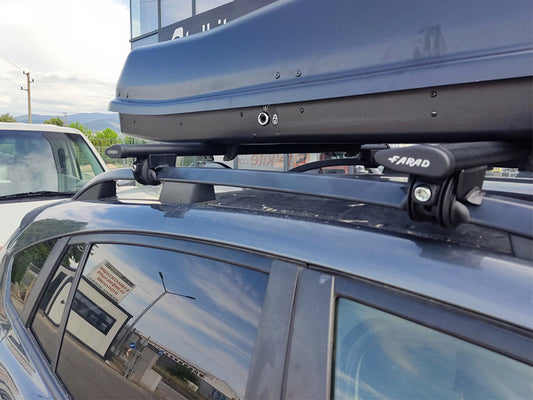 Bare aerodinamice din aluminiu Farad 120 negru