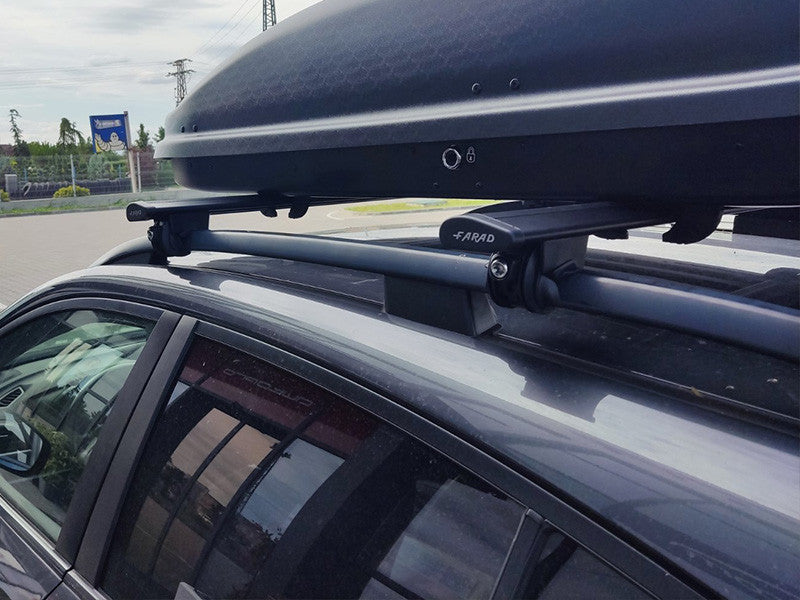 Bare aerodinamice din aluminiu Farad 120 negru