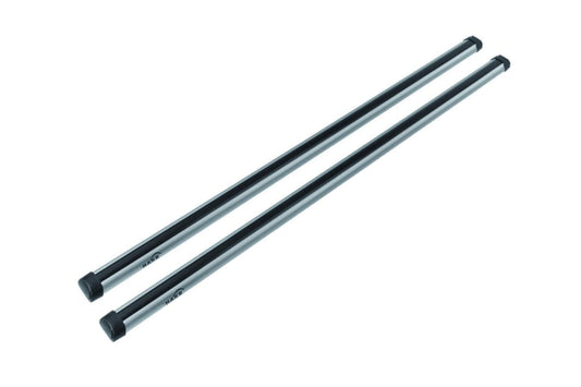 Bare din aluminiu Hakr Rods 1350x48x28mm, crom, 2 bucati