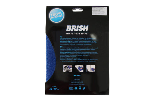 Prosop microfiber Areon albastru 50x40 cm