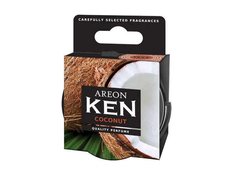 Areon odorizant auto, seria Ken, aroma Cocos