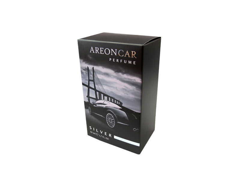 Areon Air Freshener, Parfume Series, Silver Aroma