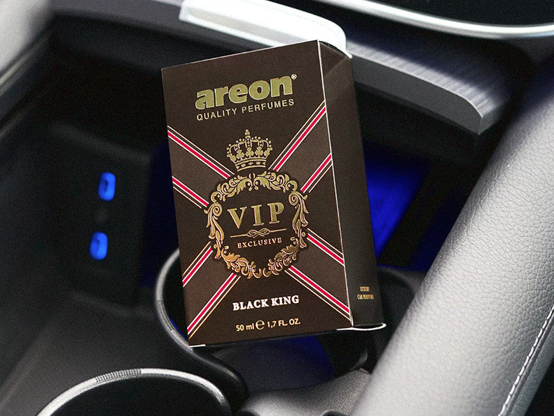 Odorizant auto Areon, seria Perfume VIP, aroma Black King