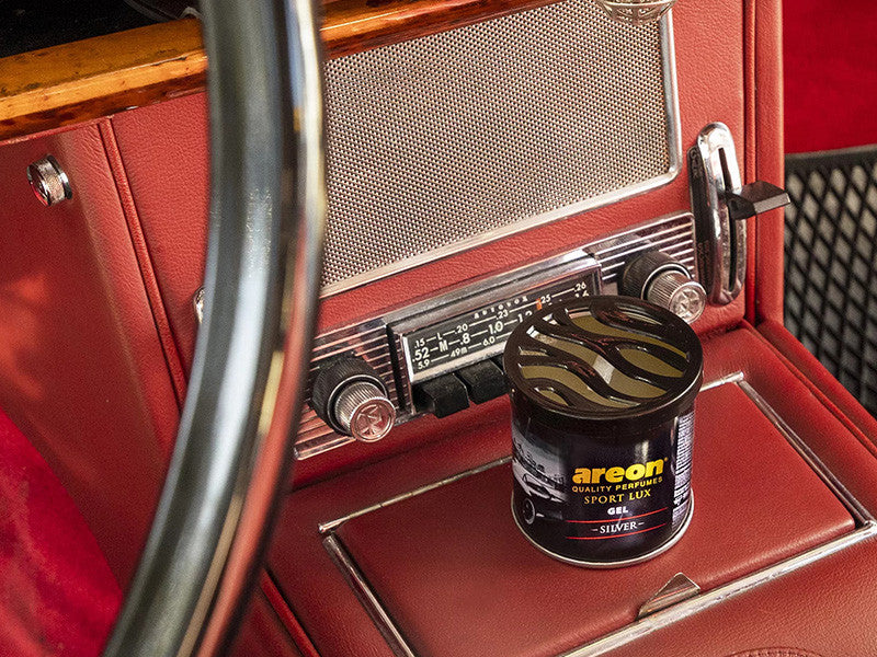 Odorizant auto gel Areon, Sport Lux Series, Aroma Silver