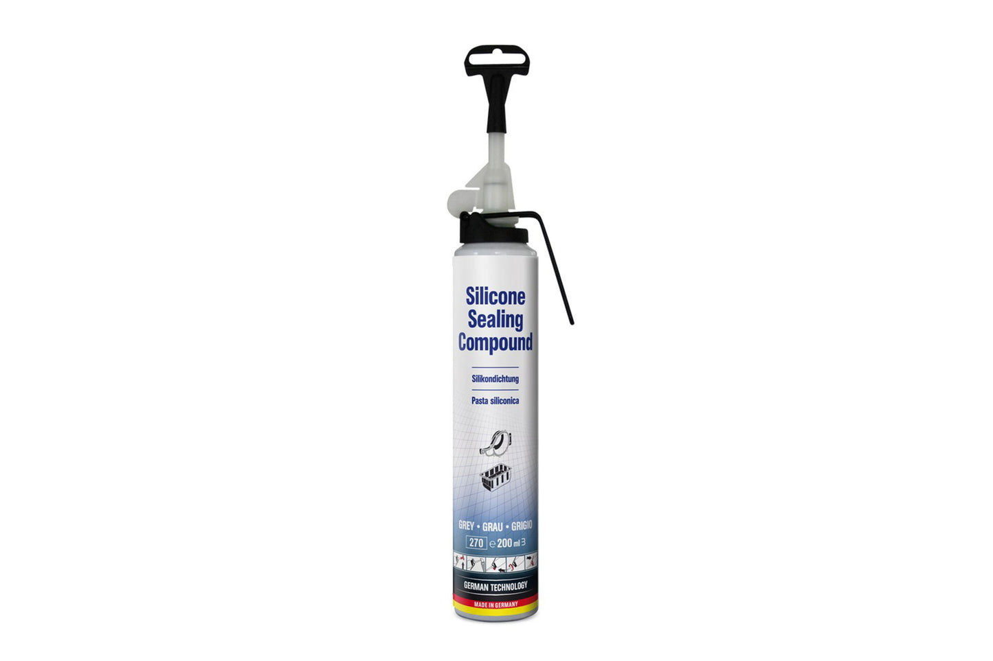 Silicon gri Autoprofi pentru garnituri, 250 ml