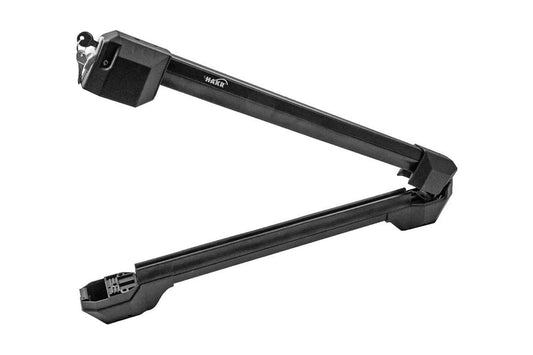 Suport schiuri Hakr Alu 4, latime 500 mm, pentru 4 schiuri, manere negre