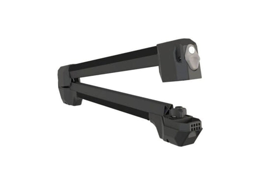 Suport schiuri Hakr Alu 6, latime 750 mm, pentru 6 schiuri, manere negre