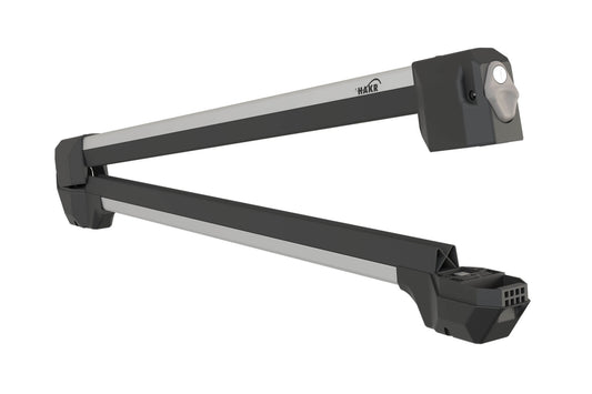 Suport schiuri Hakr Alu 6, latime 750mm, pentru 6 schiuri, manere cromate