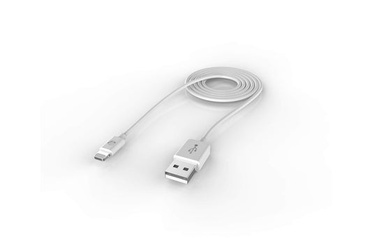 Cablu USB alb Sturdo pentru iPhone, MFI Lightning, 1m