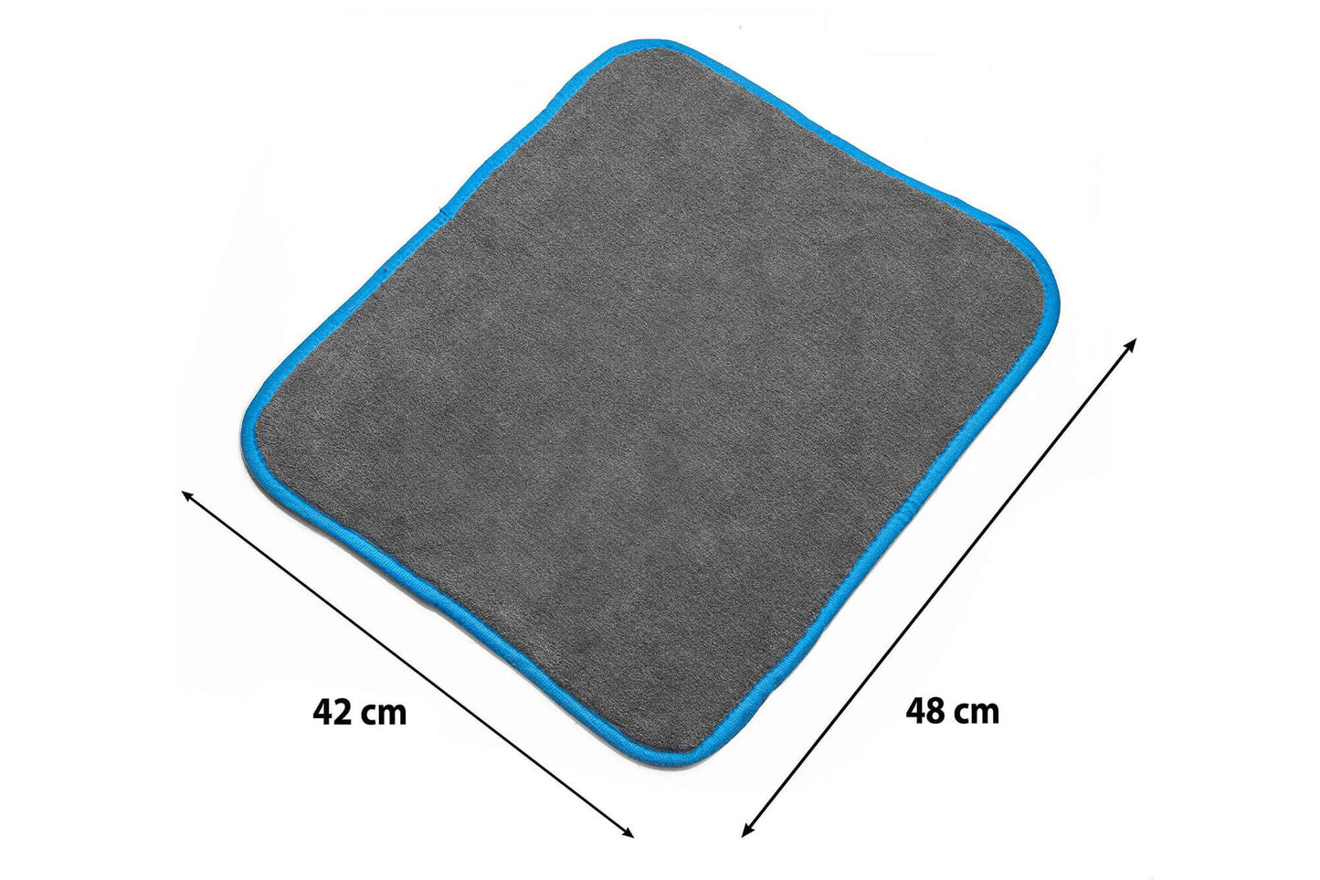 Laveta premium microfibra uscata Carmodo, gri