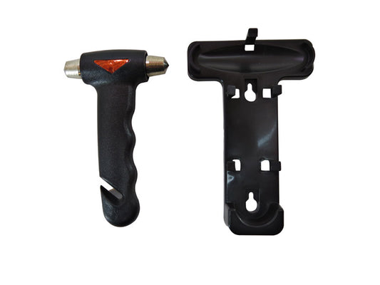 Ciocan de urgenta Petex negru cu cutter pentru centura