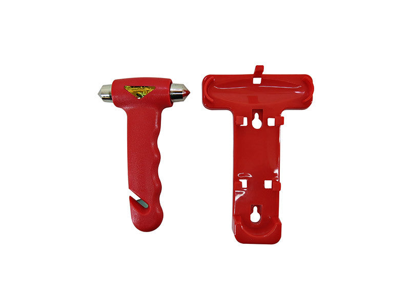 Ciocan de urgenta Petex rosu cu cutter pentru centura