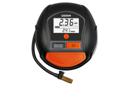 Compresor digital Osram model 1000 pentru anvelope, 12V, 15A, 5.5 bar