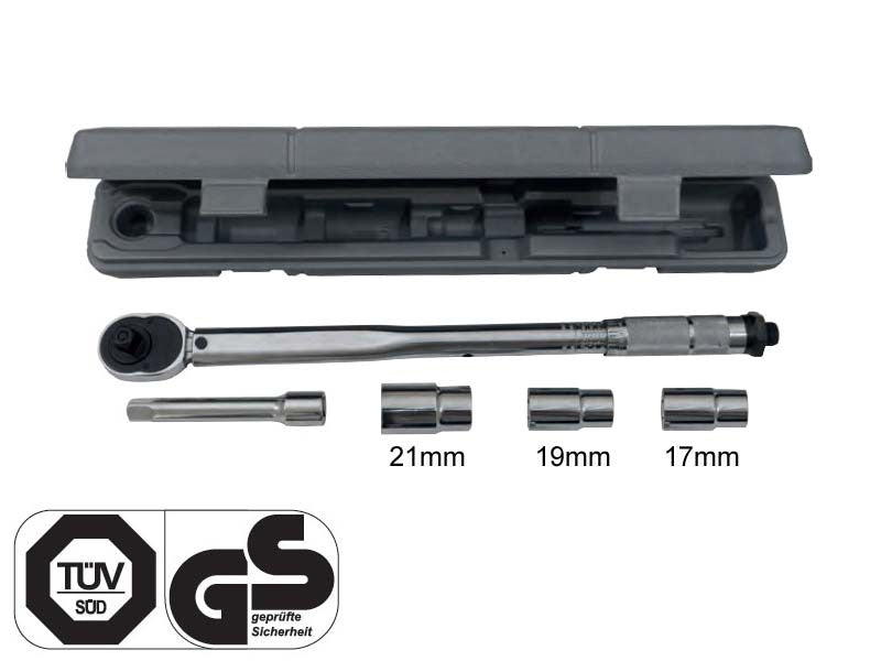 Cheie dinamometrica Petex 40-210 Nm cu 3 bits