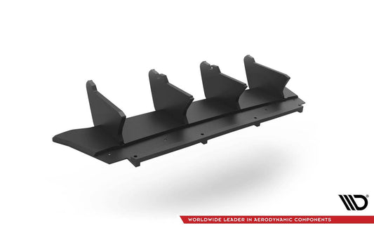 Add-on Maxton Design tip Street Pro pentru difuser Seat Leon FR ST (dupa 2020), Negru Mat
