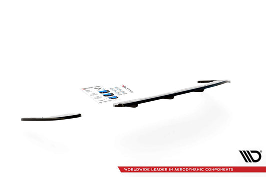 Insertie difuser bara spate Maxton Design GT-Line pentru Peugeot 508 (dupa 2018), negru mat