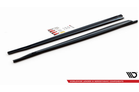 Maxton Design praguri pentru BMW X5M F85 (2014-2018), negru mat