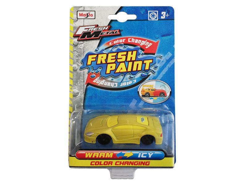 Jucarie auto Maisto Fresh Paint cu schimbare de culoare, scala 1:72