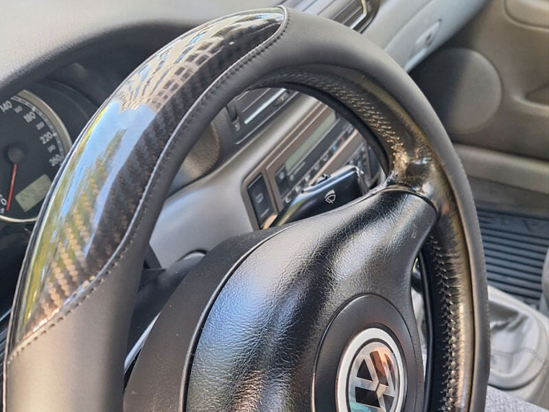 Husa volan Petex 38cm model 1101, fara cusaturi