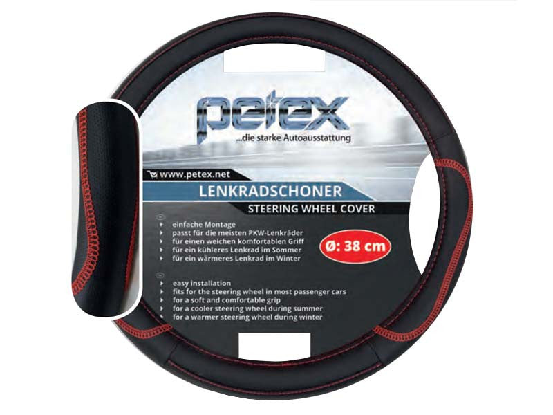 Husa volan Petex 38cm model 1102, fara cusaturi