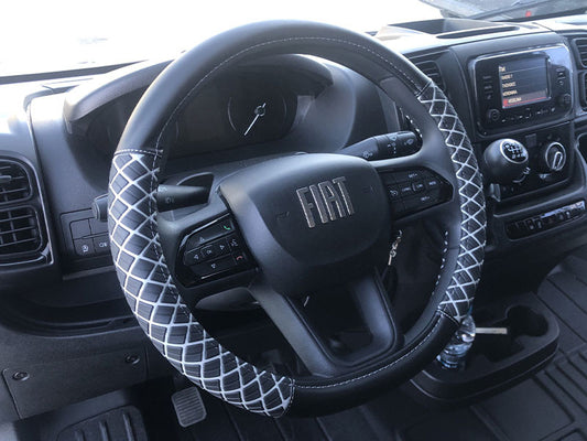 Husa volan Petex 38cm model 1105, fara cusaturi