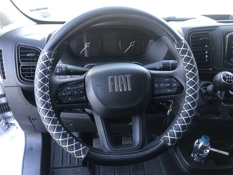 Husa volan Petex 38cm model 1105, fara cusaturi