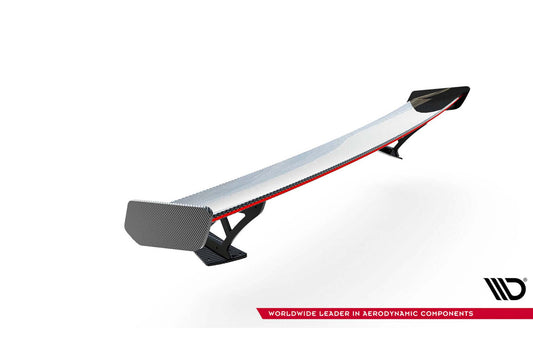 Spoiler / Wing Maxton Design din fibra de carbon pentru aripa portbagajului cu stop frana LED pentru Toyota GR86 (dupa 2021)