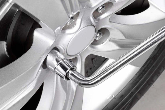 Cheie Amio pentru desurubarea suruburilor si piulitelor, cu maner telescopic 34-55 cm, cu doua capete 17/19/21/23 mm