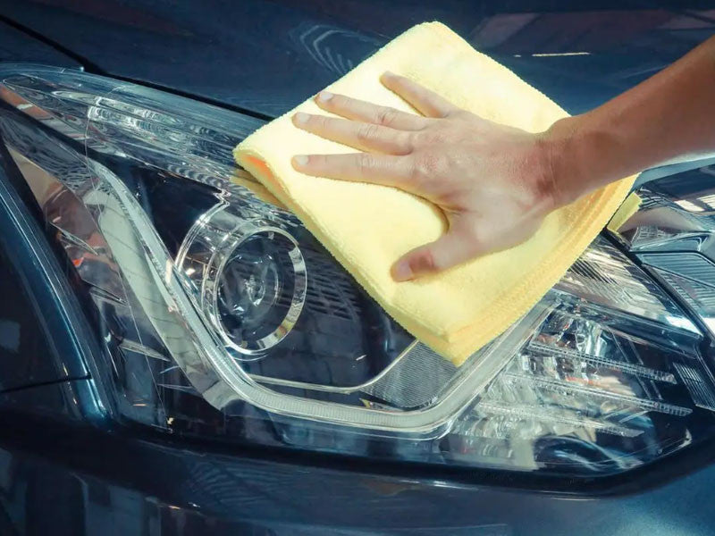 Autosol kit pentru lustruirea si protectia farurilor