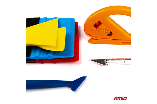 Set ustensile aplicare folie Amio, 8 piese