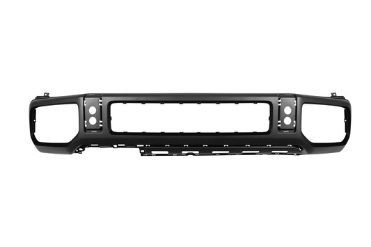 Pachet tuning bara fata tip 63 compatibil cu Mercedes G class W464 (dupa 2018) cu PDC, grila, capace faruri, extensii aripi