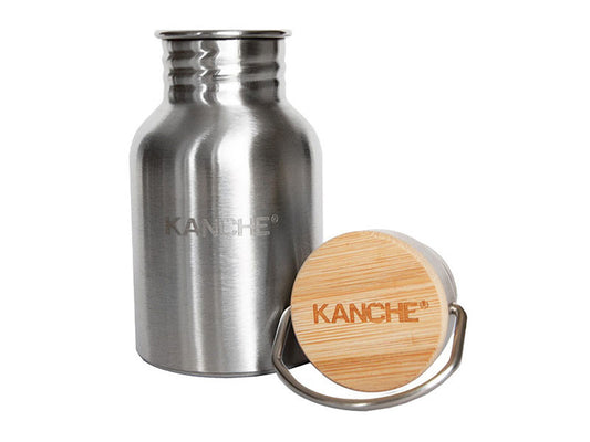 Sticla clasica Kanche din metal, 350ml