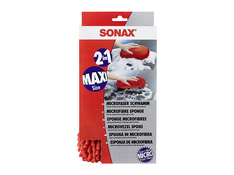 Burete microfibră Sonax, cu două fețe, pentru spălare exterioară