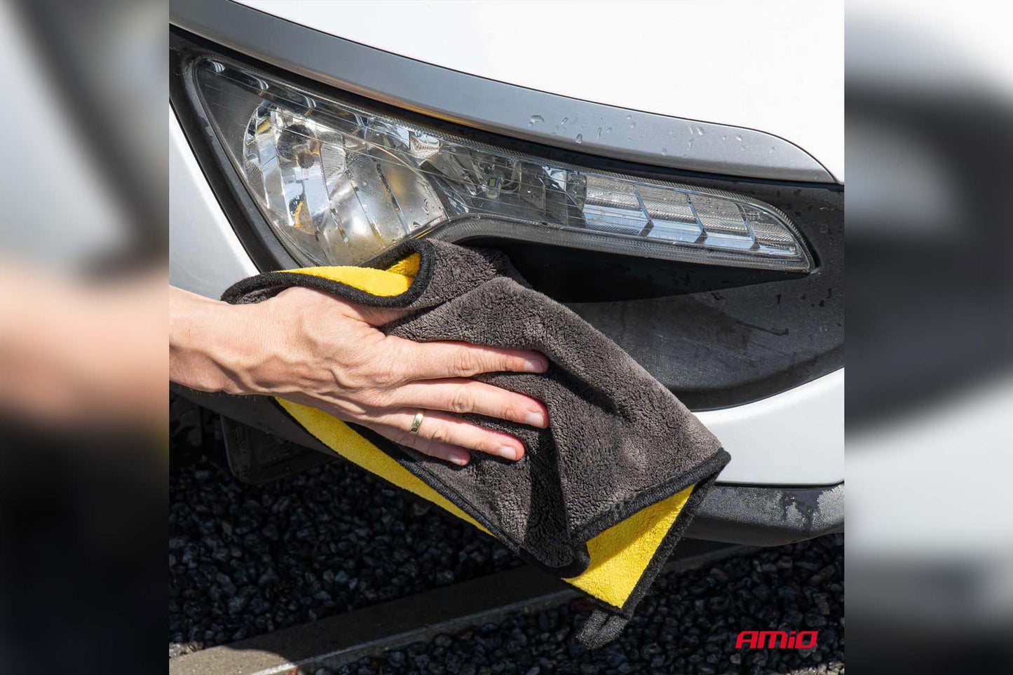 Microfiber towel Amio drying towel type 40x30cm, 1 piece