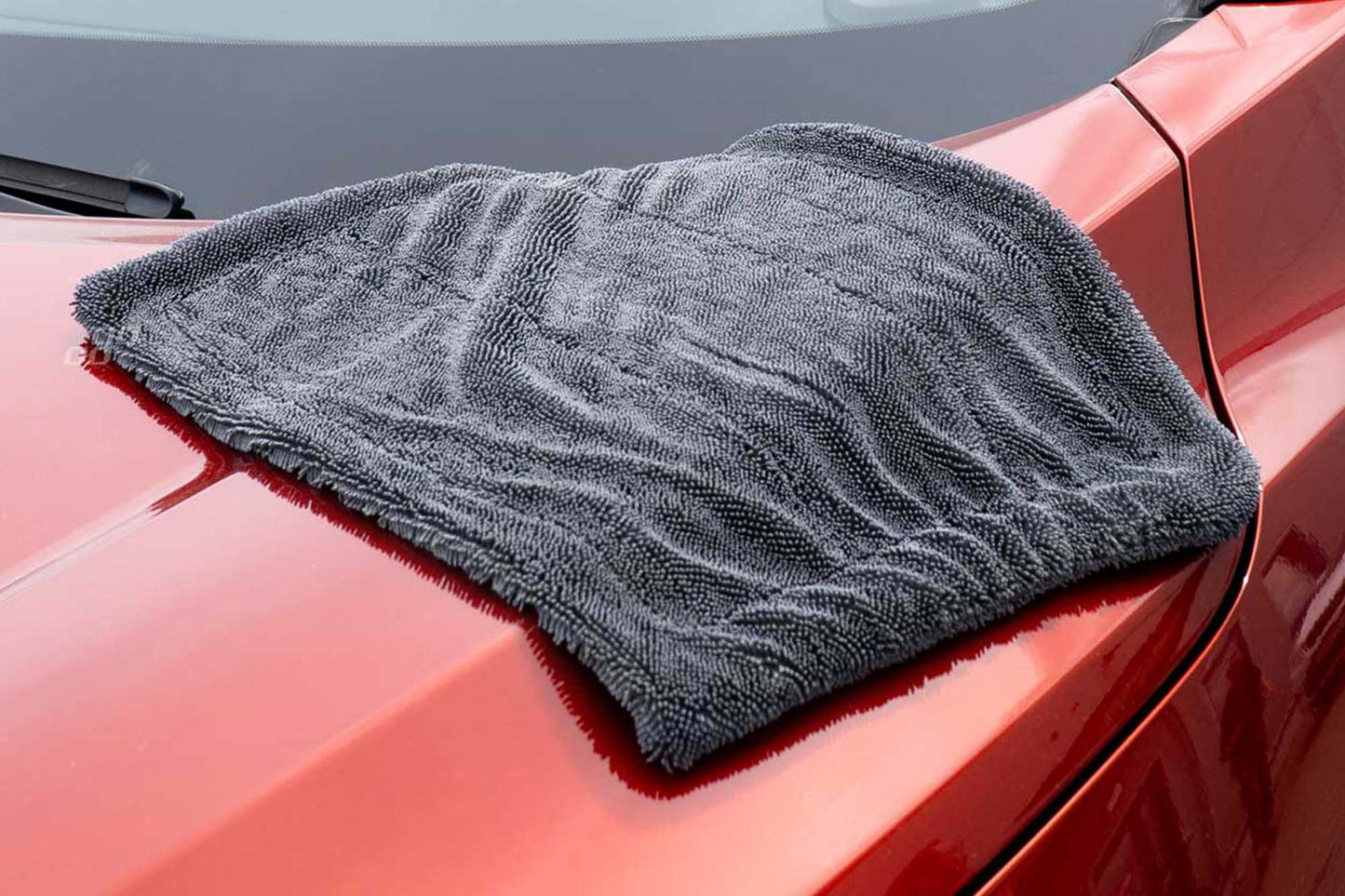Amio microfiber towel for drying 40x60 cm, grey