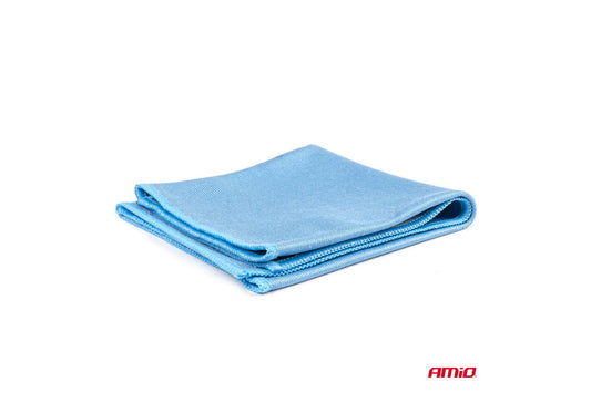 Set of 2 Amio microfiber towels for cleaning windows and mirrors, dimensions 30x40 cm
