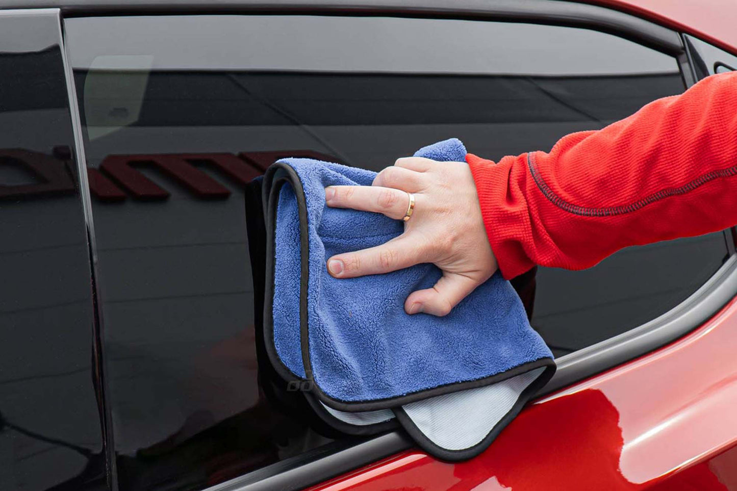 Amio Microfiber Towels for Washing, Window Cleaning and Drying 30x40cm, 2 pieces