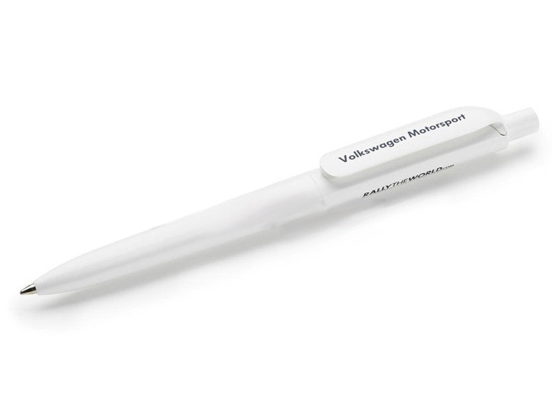 Original white pen with VW Motorsport inscription
