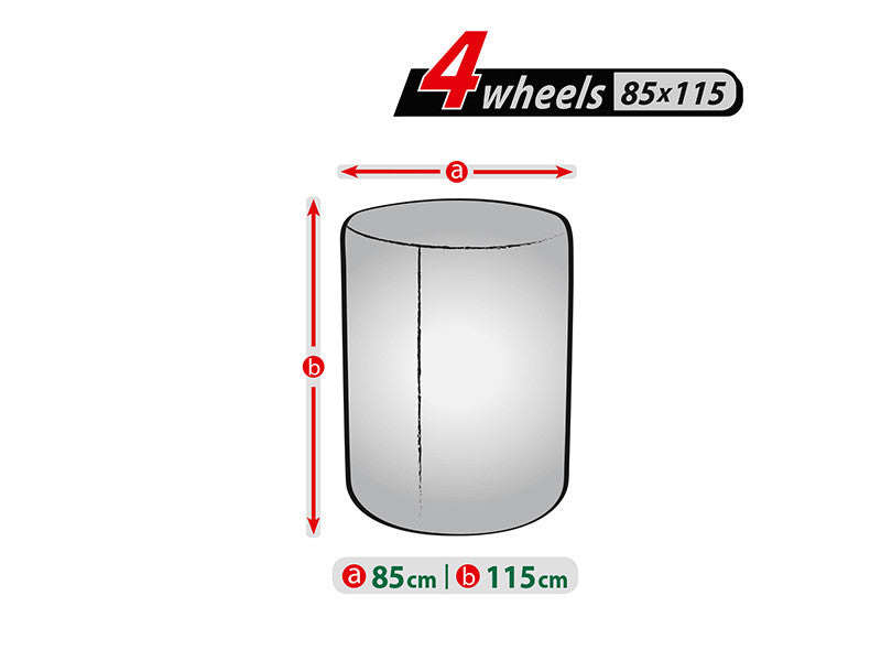 Husa Kegel pentru 4 anvelope, dimensiuni 85x115 cm