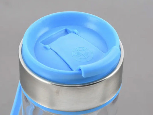 Cana termos BMW i transparenta, cu pereti dubli, 330ml