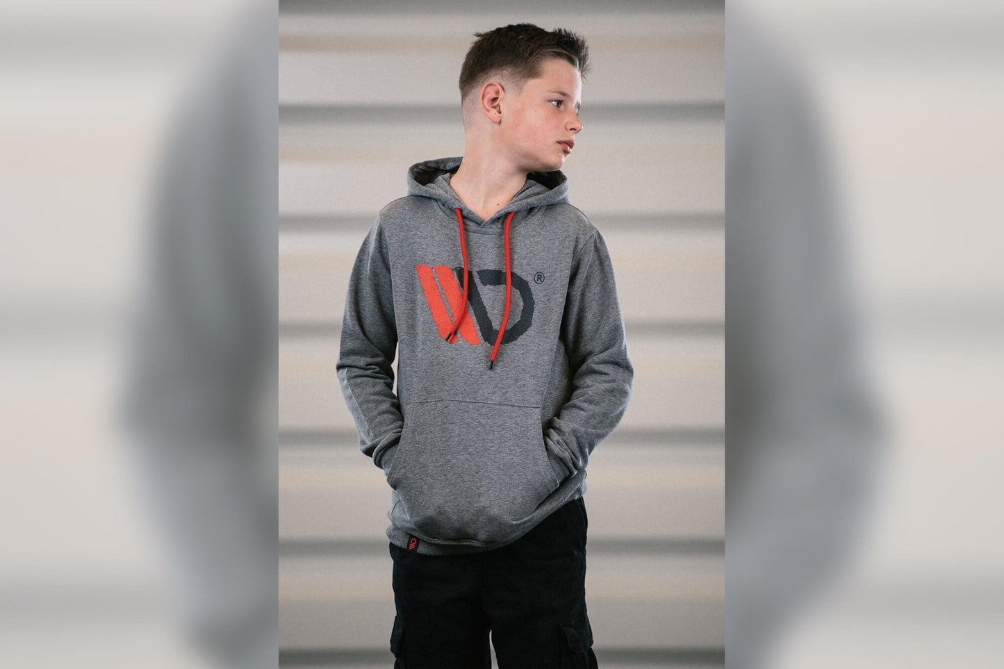 Hanorac gri pentru copii Maxton Design