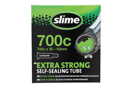 Camera Slime pentru bicicleta cu solutie de etansare Slime – 700 x 35-43 valva Schrader