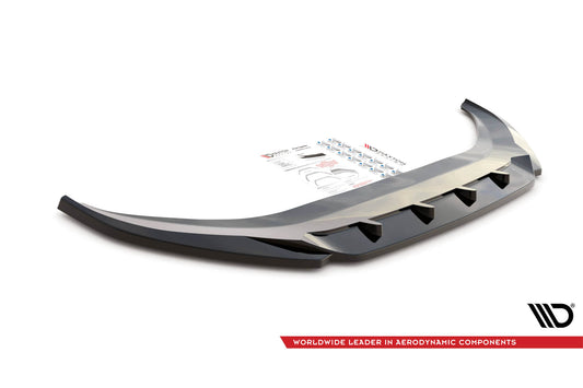 Splitter Maxton Design versiunea 1 pentru bara fata a VW Caddy (dupa 2020)