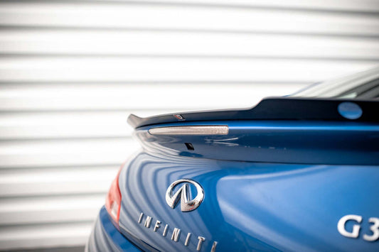 Spoiler portbagaj Maxton Design pentru Infiniti G37 Coupe (2009-2013), negru mat