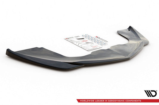 Maxton Design spoiler for Alfa Romeo 4C 2013-2017 front bumper, carbon color