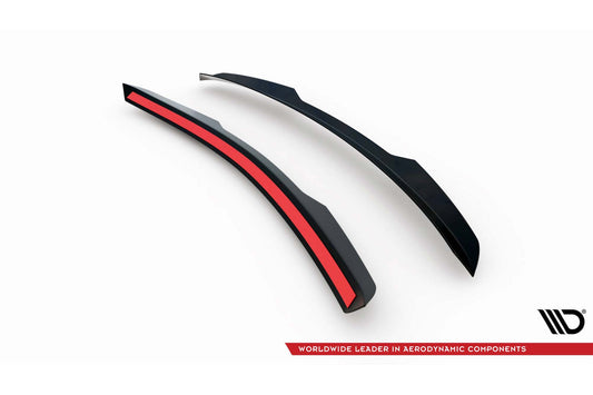Spoiler plafon Maxton Design pentru Mazda 3 (dupa 2019), lac negru
